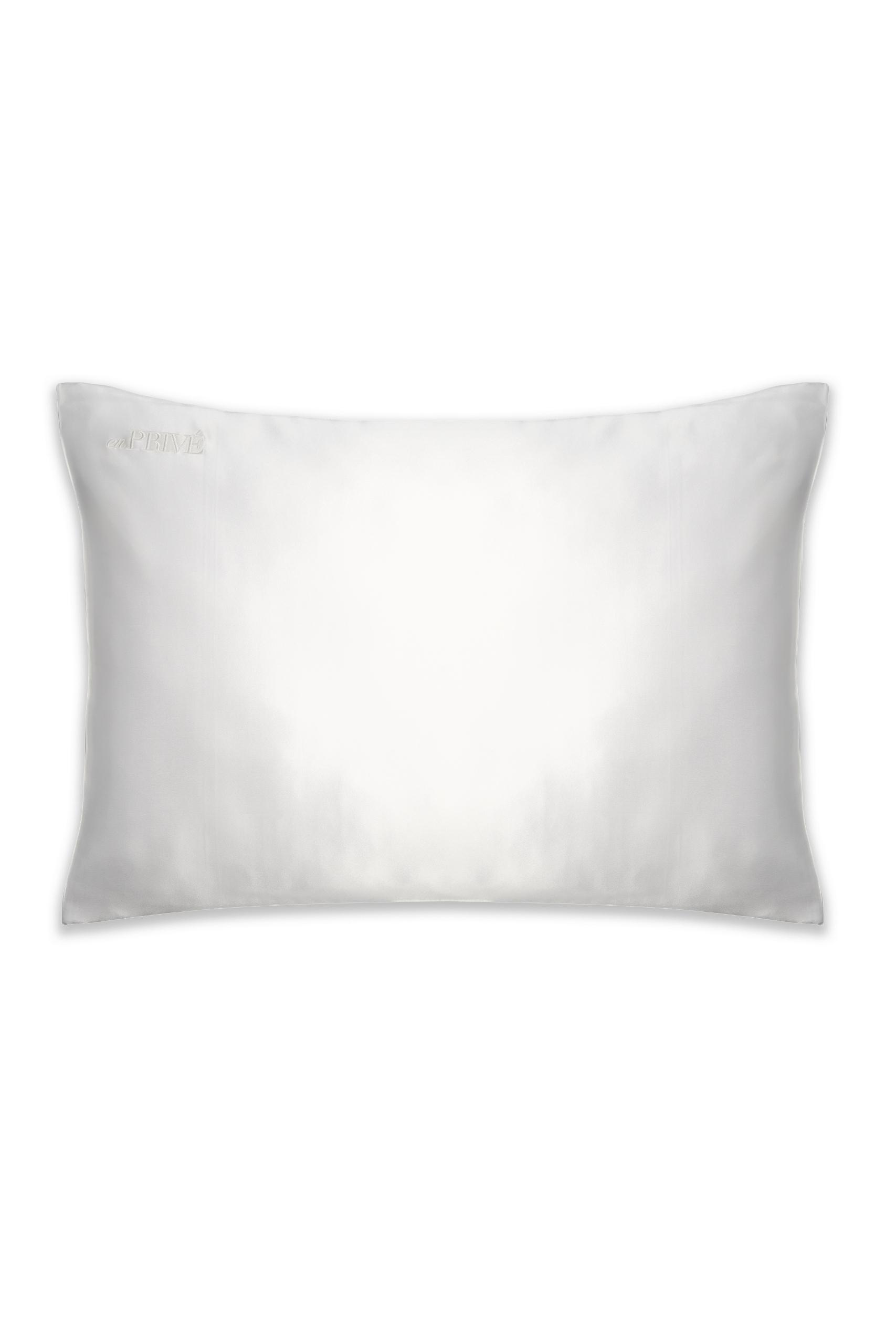 Fata de perna din matase mulberry 22 momme Ivory, 50x70 cm